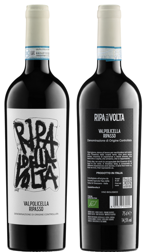 Ripa della Volta, Valpolicella Ripasso DOC, Grezzana, Italy (Vino Biologico — Certified Organic)